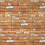 Paneles de pared 3D diseño de ladrillo 10 uds EPS marrón claro