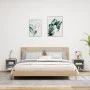 Wall bedside tables with LED lights 2 pcs concrete gray by , TV Furniture - Ref: Foro24-837071, Price: 54,75 €, Discount: %