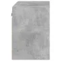 Wall bedside tables with LED lights 2 pcs concrete gray by , TV Furniture - Ref: Foro24-837071, Price: 54,75 €, Discount: %