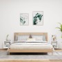 Wand-Nachttische mit LED-Leuchten, 2 Einheiten, weiß von , TV-Möbel - Ref: Foro24-837065, Preis: 38,26 €, Rabatt: %