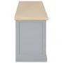 Gray wooden TV cabinet 120x30x40 cm by vidaXL, TV Furniture - Ref: Foro24-249885, Price: 148,32 €, Discount: %
