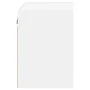 Wall bedside tables with LED lights 2 units white by , TV Furniture - Ref: Foro24-837065, Price: 37,04 €, Discount: %