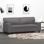 Gray synthetic leather 2-seater sofa 140 cm by , Sofas - Ref: Foro24-359419, Price: 281,53 €, Discount: %