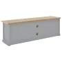 Gray wooden TV cabinet 120x30x40 cm by vidaXL, TV Furniture - Ref: Foro24-249885, Price: 148,32 €, Discount: %