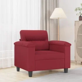 Roter Kunstledersessel 60 cm von , Sofas - Ref: Foro24-359576, Preis: 158,49 €, Rabatt: %