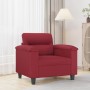 Roter Kunstledersessel 60 cm von , Sofas - Ref: Foro24-359576, Preis: 160,83 €, Rabatt: %