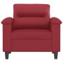 Roter Kunstledersessel 60 cm von , Sofas - Ref: Foro24-359576, Preis: 160,83 €, Rabatt: %
