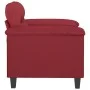 Roter Kunstledersessel 60 cm von , Sofas - Ref: Foro24-359576, Preis: 158,47 €, Rabatt: %