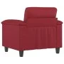 Roter Kunstledersessel 60 cm von , Sofas - Ref: Foro24-359576, Preis: 158,47 €, Rabatt: %