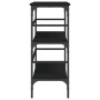 Mesa consola madera de ingeniería negro 100x32x75 cm de , Mesas auxiliares - Ref: Foro24-839048, Precio: 63,51 €, Descuento: %