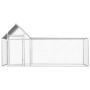 Hühnerstall aus verzinktem Stahl 3x1x1,5 m von vidaXL, Käfige und Lebensräume für Kleintiere - Ref: Foro24-144554, Preis: 227...