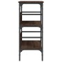 Oak brown engineered wood console table 75x32x75 cm by , Side tables - Ref: Foro24-839057, Price: 51,51 €, Discount: %