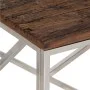 Silver Stainless Steel and Solid Wood Coffee Table by , Coffee table - Ref: Foro24-349941, Price: 91,90 €, Discount: %