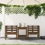 Garden chairs 2 units honey brown pine wood 61.5x53x71 cm by , Garden chairs - Ref: Foro24-825131, Price: 147,29 €, Discount: %