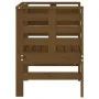Garden chairs 2 units honey brown pine wood 61.5x53x71 cm by , Garden chairs - Ref: Foro24-825131, Price: 147,29 €, Discount: %