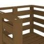 Garden chairs 2 units honey brown pine wood 61.5x53x71 cm by , Garden chairs - Ref: Foro24-825131, Price: 147,29 €, Discount: %
