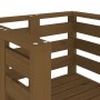 Gartenstühle 2 Einheiten honigbraunes Kiefernholz 61,5x53x71 cm von , Gartenstühle - Ref: Foro24-825131, Preis: 149,23 €, Rab...