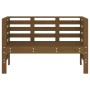 Gartenbank aus massivem Kiefernholz, honigbraun, 111,5 x 53 x 71 cm von , Gartenbänke - Ref: Foro24-825138, Preis: 106,52 €, ...