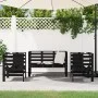 Gartenmöbel-Set 3-teilig aus massivem schwarzem Kiefernholz von , Gartensets - Ref: Foro24-825146, Preis: 178,41 €, Rabatt: %