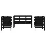 Gartenmöbel-Set 3-teilig aus massivem schwarzem Kiefernholz von , Gartensets - Ref: Foro24-825146, Preis: 178,41 €, Rabatt: %