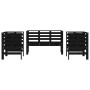 Juego de muebles de jardín 3 pzas madera maciza de pino negro de , Conjuntos de jardín - Ref: Foro24-825146, Precio: 180,05 €
