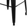 Stapelbare Barhocker 2 Einheiten aus schwarzem Metall von vidaXL, Küchenhocker - Ref: Foro24-248147, Preis: 137,61 €, Rabatt: %