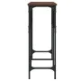 Brown oak engineered wood console table 140x29x75 cm by , Side tables - Ref: Foro24-837761, Price: 49,82 €, Discount: %
