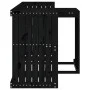 2-Sitzer-Balkon-Set aus massivem schwarzem Kiefernholz von , Gartensets - Ref: Foro24-825062, Preis: 152,33 €, Rabatt: %