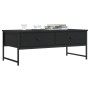 Schwarzer Couchtisch aus Holzwerkstoff, 101 x 49 x 39,5 cm von , Couchtisch - Ref: Foro24-837737, Preis: 65,24 €, Rabatt: %