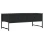 Schwarzer Couchtisch aus Holzwerkstoff, 101 x 49 x 39,5 cm von , Couchtisch - Ref: Foro24-837737, Preis: 68,30 €, Rabatt: %