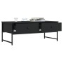 Schwarzer Couchtisch aus Holzwerkstoff, 101 x 49 x 39,5 cm von , Couchtisch - Ref: Foro24-837737, Preis: 65,24 €, Rabatt: %