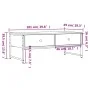 Black engineered wood coffee table 101x49x39.5 cm by , Coffee table - Ref: Foro24-837737, Price: 68,30 €, Discount: %