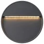 LED-Gartenwandlampen 2 Einheiten rund schwarz 3 W von vidaXL, Außenbeleuchtung - Ref: Foro24-45658, Preis: 33,65 €, Rabatt: %
