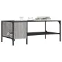 Mesa centro estante madera ingeniería Sonoma gris 100x51x40 cm de , Mesas de centro - Ref: Foro24-837735, Precio: 37,03 €, De...