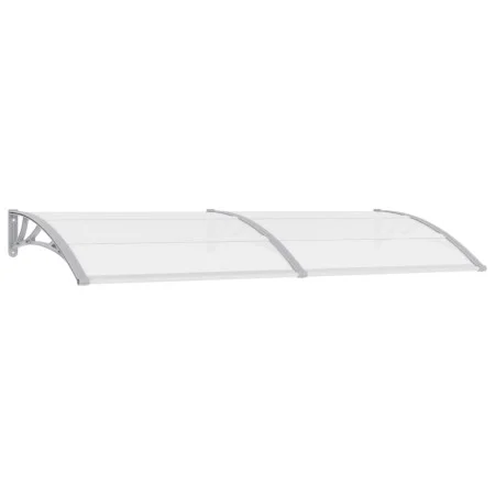 Marquesina para puerta PC gris 240x100 cm de vidaXL, Toldos - Ref: Foro24-45631, Precio: 82,44 €, Descuento: %