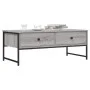 Sonoma-Couchtisch aus grauem Holzwerkstoff, 101 x 49 x 39,5 cm von , Couchtisch - Ref: Foro24-837740, Preis: 69,48 €, Rabatt: %