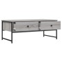 Mesa de centro madera de ingeniería gris Sonoma 101x49x39,5 cm de , Mesas de centro - Ref: Foro24-837740, Precio: 70,07 €