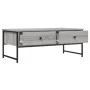 Sonoma-Couchtisch aus grauem Holzwerkstoff, 101 x 49 x 39,5 cm von , Couchtisch - Ref: Foro24-837740, Preis: 69,48 €, Rabatt: %