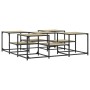 Couchtisch aus Sonoma-Eichenholzwerkstoff, 121 x 121 x 40 cm von , Couchtisch - Ref: Foro24-839069, Preis: 70,11 €, Rabatt: %