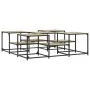 Sonoma oak engineered wood coffee table 121x121x40 cm by , Coffee table - Ref: Foro24-839069, Price: 69,50 €, Discount: %