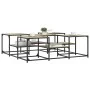 Sonoma oak engineered wood coffee table 121x121x40 cm by , Coffee table - Ref: Foro24-839069, Price: 69,50 €, Discount: %