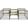 Sonoma oak engineered wood coffee table 121x121x40 cm by , Coffee table - Ref: Foro24-839069, Price: 69,50 €, Discount: %
