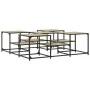 Sonoma oak engineered wood coffee table 121x121x40 cm by , Coffee table - Ref: Foro24-839069, Price: 69,50 €, Discount: %