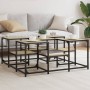 Couchtisch aus Sonoma-Eichenholzwerkstoff, 91 x 91 x 40 cm von , Couchtisch - Ref: Foro24-839074, Preis: 56,46 €, Rabatt: %