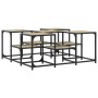 Couchtisch aus Sonoma-Eichenholzwerkstoff, 91 x 91 x 40 cm von , Couchtisch - Ref: Foro24-839074, Preis: 56,46 €, Rabatt: %