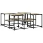Sonoma oak engineered wood coffee table 91x91x40 cm by , Coffee table - Ref: Foro24-839074, Price: 55,96 €, Discount: %