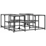 Sonoma gray engineered wood coffee table 91x91x40 cm by , Coffee table - Ref: Foro24-839076, Price: 57,93 €, Discount: %