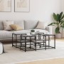 Sonoma gray engineered wood coffee table 91x91x40 cm by , Coffee table - Ref: Foro24-839076, Price: 58,81 €, Discount: %
