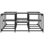 Sonoma gray engineered wood coffee table 91x91x40 cm by , Coffee table - Ref: Foro24-839076, Price: 57,93 €, Discount: %