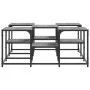 Sonoma gray engineered wood coffee table 91x91x40 cm by , Coffee table - Ref: Foro24-839076, Price: 57,93 €, Discount: %